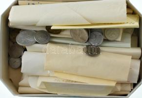 Vegyes ~1,1kg súlyú magyar érme tétel a szocialista forint és kisebb részben a pengő korszakból T:vegyes