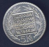 Svédország 1966. 5K Ag "100 éves az Alkotmány megújítása" T:BU