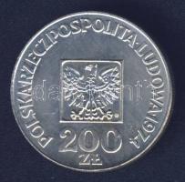 Lengyelország 1974. 200Zl Ag "Köztársaság 30. évfordulója" T:BU