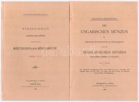 3db-os reprint numizmatikai irodalom tétel, benne: "Az Érem" 1940. január-decemberi száma,...