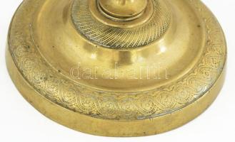 Empire stílusú réz gyertyatartó 25 cm