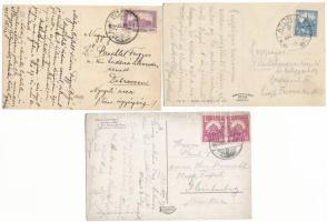 Balaton - 20 db főleg régi képeslap vegyes minőségben, part menti települések