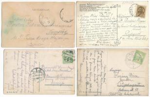 Budapest - 17 db régi képeslap vegyes minőségben