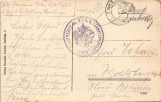 Trebinje, Kaiserstraße / Careva ulica / street view, shops + "K.K. LANDSTURMINFANTERIEREGIMENT ...