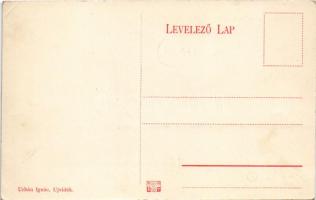 Újvidék, Novi Sad; Izraelita templom, zsinagóga. Urbán Ignác kiadása / synagogue (EK)