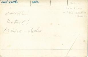 Hernádgecse, Gecse, Geca (Kassa, Kosice); Nemesi kúria / villa. photo (fa)