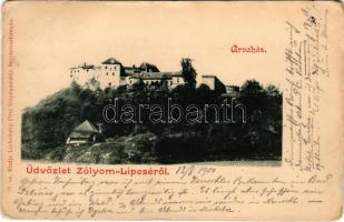 1900 Zólyomlipcse, Zólyom-Lipcse, Slovenská Lupca; árvaház. Lechnitzky Otto / orphanage (Rb)