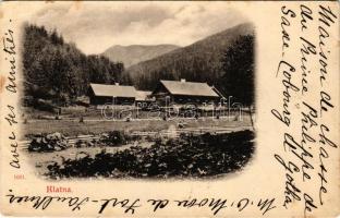 1903 Klatna, Klatna-hegy, Klatnapolána; Coburg herceg vadászháza / hunting lodges (Rb)