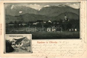 1903 Olsevek, Kerhljeva gostilna / general view, inn. Jak. Kozelj