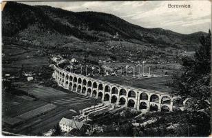 Borovnica, Franzdorf; railroad viaduct, railway bridge (worn corner)