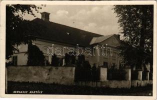 Berzéte, Brzotín; Mriassy (Máriássy) kastély / castle. photo