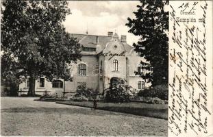 1905 Őrmező, Strázske (Zemplén); Kastil grofa Ladislava Schchenyi / Gróf Széchenyi László kastélya / castle