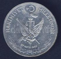 Törökország 1960. 10L Ag "Május 27-i forradalom" T:2/3 ph