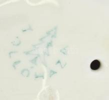 Hollóházi kutya, jelzett, hibátlan, m: 14 cm