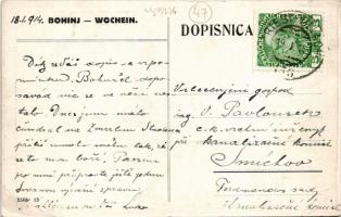 1914 Bohinj, Wochein; winter sport, ski (EK)