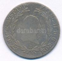 1806B 20kr Ag "I. Ferenc" T:F patina Hungary 1806B 20 Kreuzer Ag "Franz I" C:F patina Unger III.: 1376.a, Huszár: 1967., Adamo C29