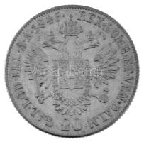 Ausztria 1846A 20kr Ag "V. Ferdinánd" T:AU patina / Austria 1846A 20 Kreuzer Ag "Ferd...