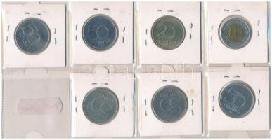 2002-2007. 7db-os emlékérme összeállítás, benne: 2002. 100Ft "Kossuth", 2003. 20Ft "D...