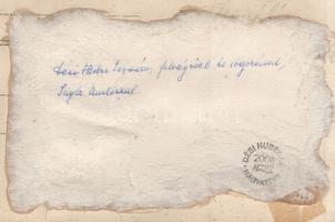 [Fotó] Dési Huber István festőművész neje, Sugár Stefánia és sógora, Sugár Andor festőművész társasá...