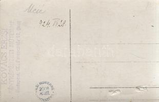 [Fotó] Dési Huber István festőművész neje, Sugár Stefánia és sógora, Sugár Andor festőművész társasá...