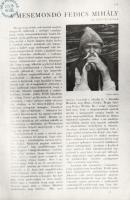 [Fotó] Dési Huber István kézzel feliratozott fotója Fedics Mihály mesemondóról (1938).
Vintázs, zse...