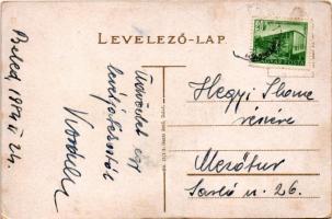 Beled (Kapuvár), Dr. Terner villa, Foki Károly vendéglője. Gantz Jenő kiadása (fa)