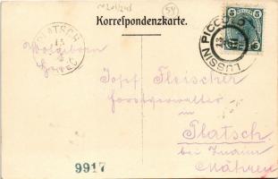 1905 Mali Losinj, Lussinpiccolo; Eildampfer "Graf Wurmbrand". Verlag B. Lergetporer / stea...