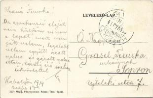 1914 Kabold, Kobersdorf; erdei forrás, töltőhelyiség / Waldquelle Füllhaus / forest spring, bottling...