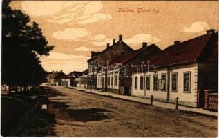 1917 Szalatnok, Szlatina, Slatine; Glavni trg / Fő tér / main square