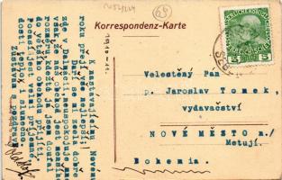 1910 Sibenik, Sebenico; Corso / Glavna ulica / street (EK)