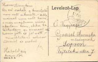 1914 Kabold, Kobersdorf; Savanyúkút, Wiedemann vendéglője, étterem / Sauerbrunn, Restauration / spri...