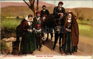 Split, Spalato; Mulaken bei Spalato / Croatian folklore (EK)