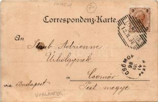 1898 (Vorläufer) Lovran, Lovrana, Laurana; general view. litho (fl)