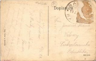 1922 Baska (Krk), Prizor iz Bascanskih Kupalista, Pogled / strand, fürdőzők, látkép / beach, bathers...