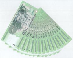 2007. 200Ft (15x) sorszámkövetők "FB 7595348 - FB 7595362" T:UNC,AU