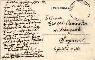 1915 Nagytapolcsány, Topolcany; Tovarnoki (Tavarnok) cukorgyár. Platzko Gyula kiadása / Tovarníky su...