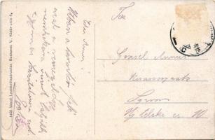 Galánta, Főszolgabírói hivatal. Vasúti levelezőlapárusítás 1402. / court (EK)