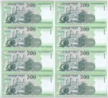 2007. 200Ft (8x) "FB, FC" T:UNC