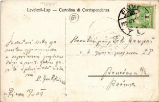 1909 Fiume, Rijeka; Tersatto / Trsat, Crkva sv. Jurja mucenika, S. Juraj / church (EK)