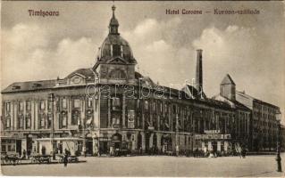 Temesvár, Timisoara; Korona szálloda / Hotel Coroana