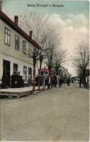 1910 Mangalia, Strada Principal / main street, shops (EK)