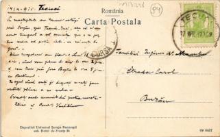 1911 Tecuci (Galati), Vedere Generala / general view, market square (fa)