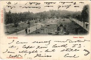 1907 Lacul Sarat (Braila), Parcul Englez / park. Carl Feld (EB)