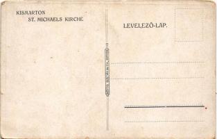 Kismarton, Eisenstadt; Szt. Mihály templom. Röttig Gusztáv és fia kiadása / St. Michaels Kirche / ch...