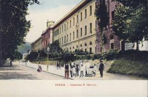 Spezia with Marina military barracks