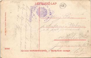 Maroshévíz, Toplita; Bánffy fürdő vendéglő. Walter Ede kiadása / Baia Banffy / spa restaurant (EK)