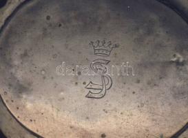 cca 1900 Ezüst cukortartó dianás jelzéssel / Silver sugar-holder 130g