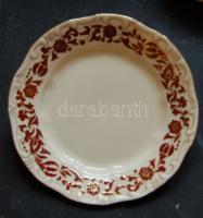 Háború előtti Zsolnay kézzel festett porcelán tányérkészlet : 6 süteményes, 6 lapos, 6 mély tányér, ...