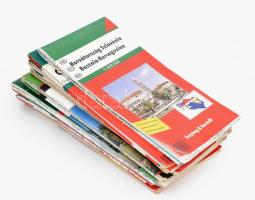 10 db Freytag & Berndt térkép (modern): Ausztria, Magyarország, Erdély, Románia, Korfu, stb. Vegyes állapotban.