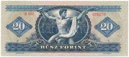 1969. 20Ft "C480 078279" T:UNC,AU kissé hullámos papír
Adamo F15